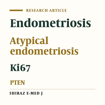 Evaluation of PTEN and Ki67 Expression in Typical and Atypical Endometriosis and Endometriosis Associated Ovarian Cancer