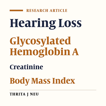 Hearing Loss and Associated Factors in Iranian Patients with Type 2 Diabetes: A Case-Control Study