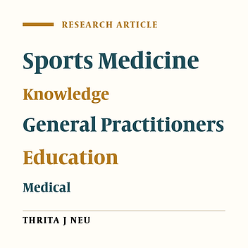 Necessity of Adding Sports and Exercise Medicine Topics to the Undergraduate Medical Curriculum in Iran