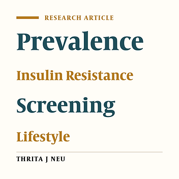 Cover image of the article: Prevalence of Diabetes Mellitus and Pre-Diabetes in Sarableh City, Ilam
