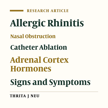 Therapeutic Effects of Radiofrequency and Intranasal Corticosteroid on Rhinomanometry in Patients With Inferior Turbinate Hypertrophy