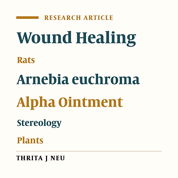 Comparing Effects of Arnebia euchroma and Alpha Ointment on Wound Healing Process