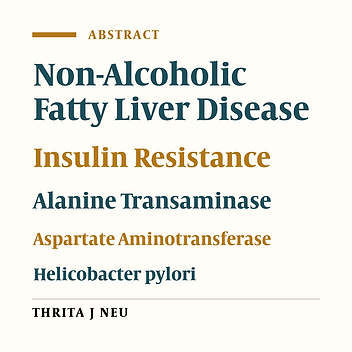 The Effect of Helicobacter pylori Eradication on Liver Function Test and Metabolic Profile in Dyspeptic Patients With Non-Alcoholic Steatohepatitis