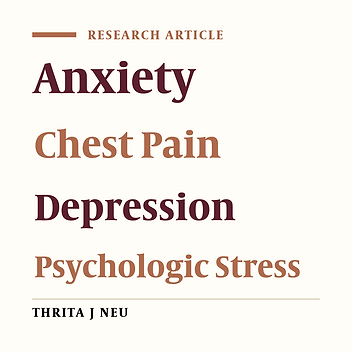 Cover image of the article: Comparison of Depression, Anxiety, and Stress Between Mild and Severe Non-cardiac Chest Pain