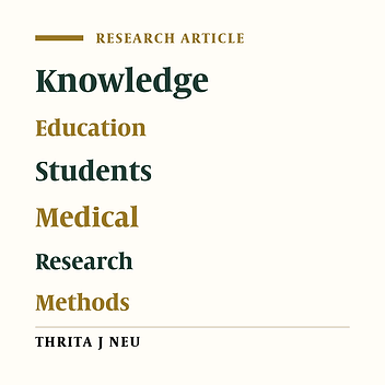Undergraduate Medical Students’ Knowledge about Principles of Research Methodology and Impact of Extracurricular Principles of Research Workshops: A Cross-Sectional Study in Tehran University of Medical Sciences
