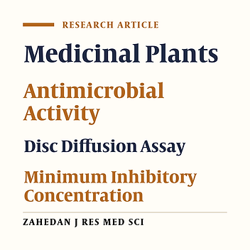 Antimicrobial Activity of Some Medicinal Plant Extracts against Multidrug Resistant Bacteria