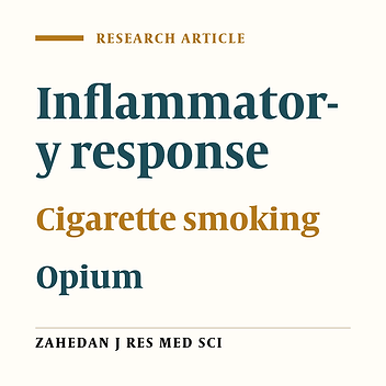 The Inflammatory Response to Cigarette Smoking Versus Inhaled Opium in the Liver: An Experimental Study