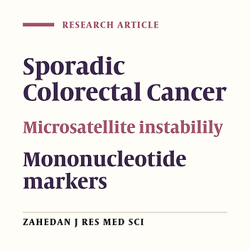 Microsatellite Instability Markers Status in Colorectal Cancer