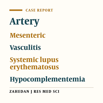 Severe, Recurrent Mesenteric Vasculitis as the Initial Presentation of Systemic Lupus Erythematosus