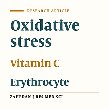 Effects of Vitamin C on Oxidative Stress in Erythrocytes Following Exposure to Radiofrequency Waves Generated by a BTS Antenna Model