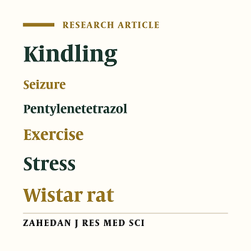Differential Effect of Swimming Stress and Exercise Models in Pentylenetetrazol Induced Kindling of Rats