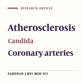 Camparison of Oral Candida Flora in Patients with Coronary Atherosclerosis and Healthy People