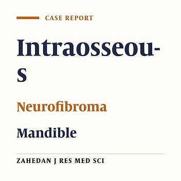 Solitary Intraosseous Neurofibroma of the Mandible
