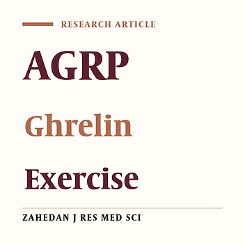 Effect of a Single Session of Aerobic and Circuit-Resistance Exercise on Plasma Ghrelin and Agouti-Related Peptide (AgRP) Levels in Well-Trained Females