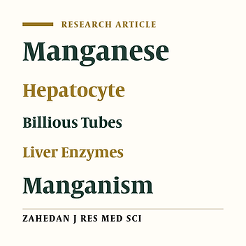 Evaluation of Liver Biochemical Parameters in Manganese Miners