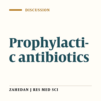 Antimicrobial Prophylaxis in Surgery and Its Financial Expenditure