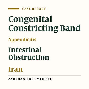 A Unique Case of Congenital Band Mimicking Perforated Appendicitis