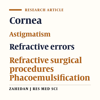 Opposite Clear Corneal Incisions versus Steep Meridian Incision Phacoemulsification for Correction of Pre-existing Astigmatism
