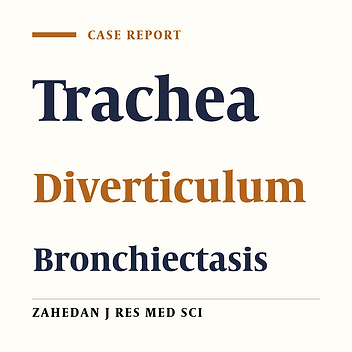 Case of Tracheal Diverticulum and Bronchiectasis