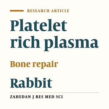 Histological, Biomechanical and Radiological Evaluation of Bone Repair with Human Platelet Rich Plasma in Rabbit Model