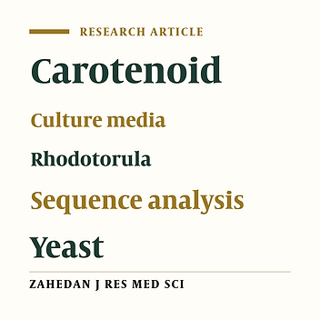 The Capability of Rhodotorula slooffiae to Produce Carotenoid