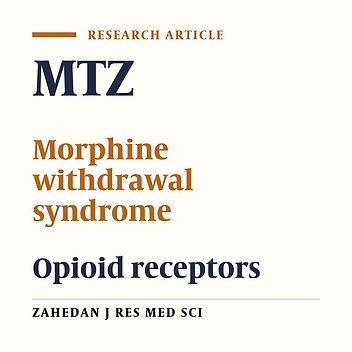 Effect of Acute and Chronic Administration of Methimazole on Morphine Withdrawal Signs in Adult Male Mice