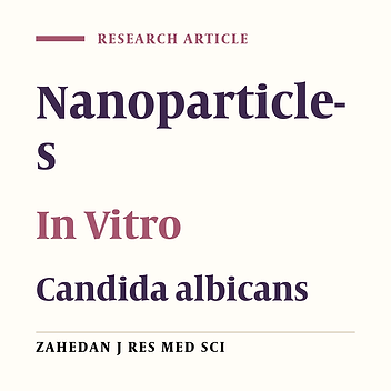 Antifungal Effect of Magnesium Oxide, Zinc Oxide, Silicon Oxide and Copper Oxide Nanoparticles Against Candida albicans