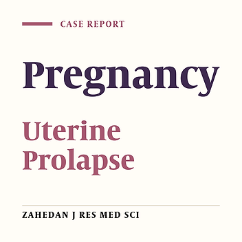 Near Term Pregnancy in a Patient with Total Uterine Prolapse