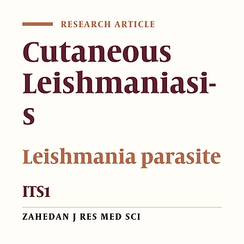 Determination of Leishmania Parasite Species of Cutaneous Leishmaniasis Using PCR Method in Central County, Qom Province