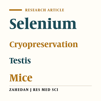 Antioxidant Effects of Selenium on Seminiferous Tubules of Immature Mice Testis