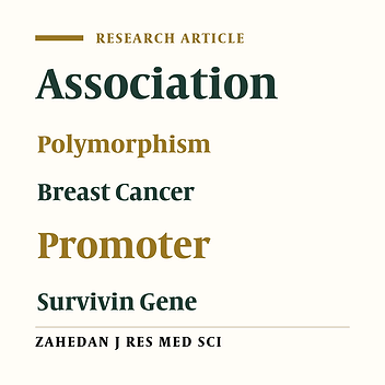 The Association Between Survivin -31G/C Promoter Polymorphism and Breast Cancer in Eastern Azerbaijan, Iran