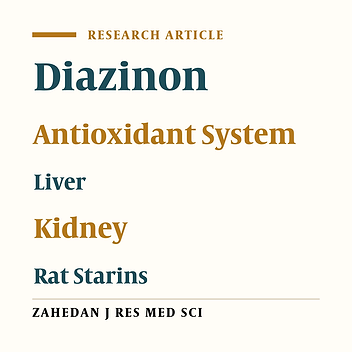 Strain-Related Differences on Response of Liver and Kidney Antioxidant Defense System in Two Rat Strains Following Diazinon Exposure