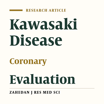 Evaluation of Coronary Involvement in Patients With Kawasaki Disease After Treatment