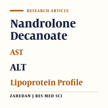 Chronic High Doses of Nandrolone Decanoate on Blood Cell, Lipoprotein Profile, and Liver Enzymes in Male Rats