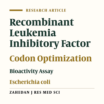 Simplified Method to Produce Human Bioactive Leukemia Inhibitory Factor in Escherichia coli