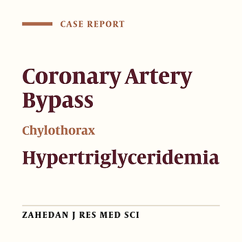 Early Chylothorax After Coronary Artery Bypass Grafting
