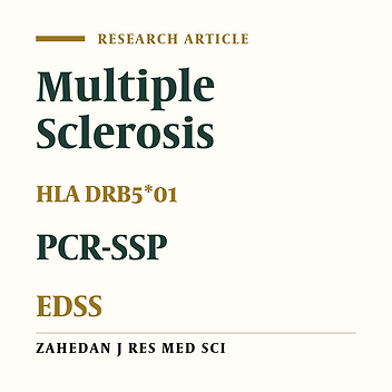 HLA DRB5*01 Association Survey with Multiple Sclerosis in Khuzestan Province of Iran