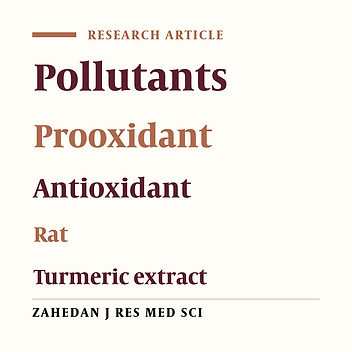 Effects of Supplementation of Turmeric Extract on Balance Antioxidant- Prooxidant Spleen and Heart Tissues in Rats Exposed to Lead