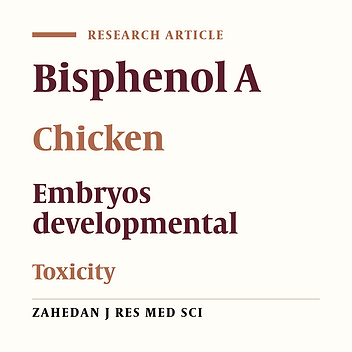 Bisphenol-A Induces Oxidative Damage in the Liver of Chicken Embryos