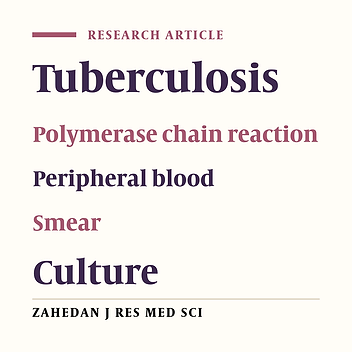 Determining the Diagnostic Value of Mycobacterium Tuberculosis DNA in the Differentiation of Blood Samples of Patients with Active Pulmonary Tuberculosis and Healthy Controls Using Polymerase Chain Reaction