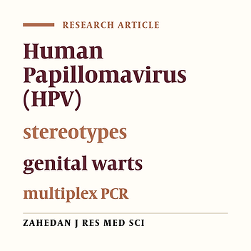 Identifying Human Papilloma Virus (HPV) in Women with Genital Warts by Multiplex–PCR Method