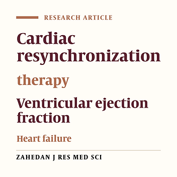 Evaluation of Left Ventricular Systolic Function after Cardiac Resynchronization Therapy in Heart Failure Patients