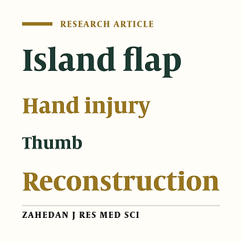 Sensory Evaluation of Post Traumatic Thumb after Reconstruction with Reverse Radial Forearm Flap