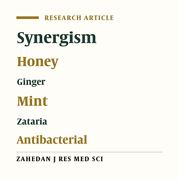 Antifungal and Anti-bacterial Synergistic Effects of Mixture of Honey and Herbal Extracts