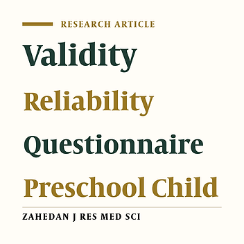 Validating and Investigating Reliability of Comprehensive Feeding Practices Questionnaire