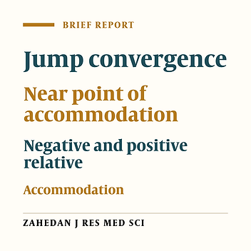 The Assessment of Accommodation and Convergence System in the Bank Employees