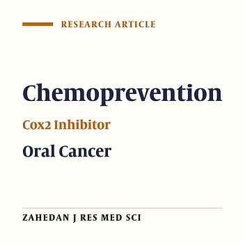 Evaluation of Chemoprevention Effect of Systemic Celecoxib on Induction of Tongue Neoplasms in Rat