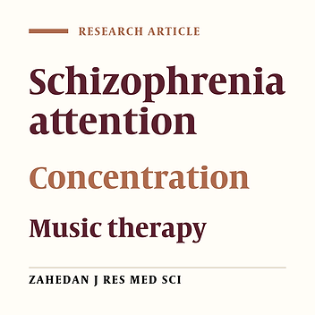 The Effect of Music on Attention in Schizophrenia