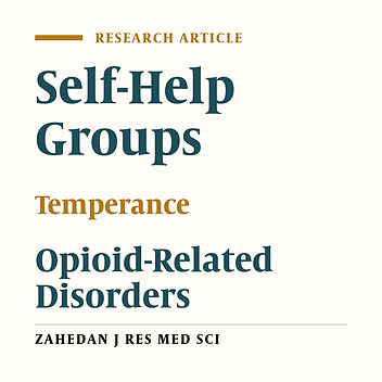 Assessment Role of Participation in Narcotic Anonymous in Opiate Dependents during Abstinence