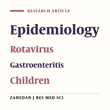 Epidemiological Survey of Group A Rotaviruses Infection among Children under 5 Years with Acute Diarrhea